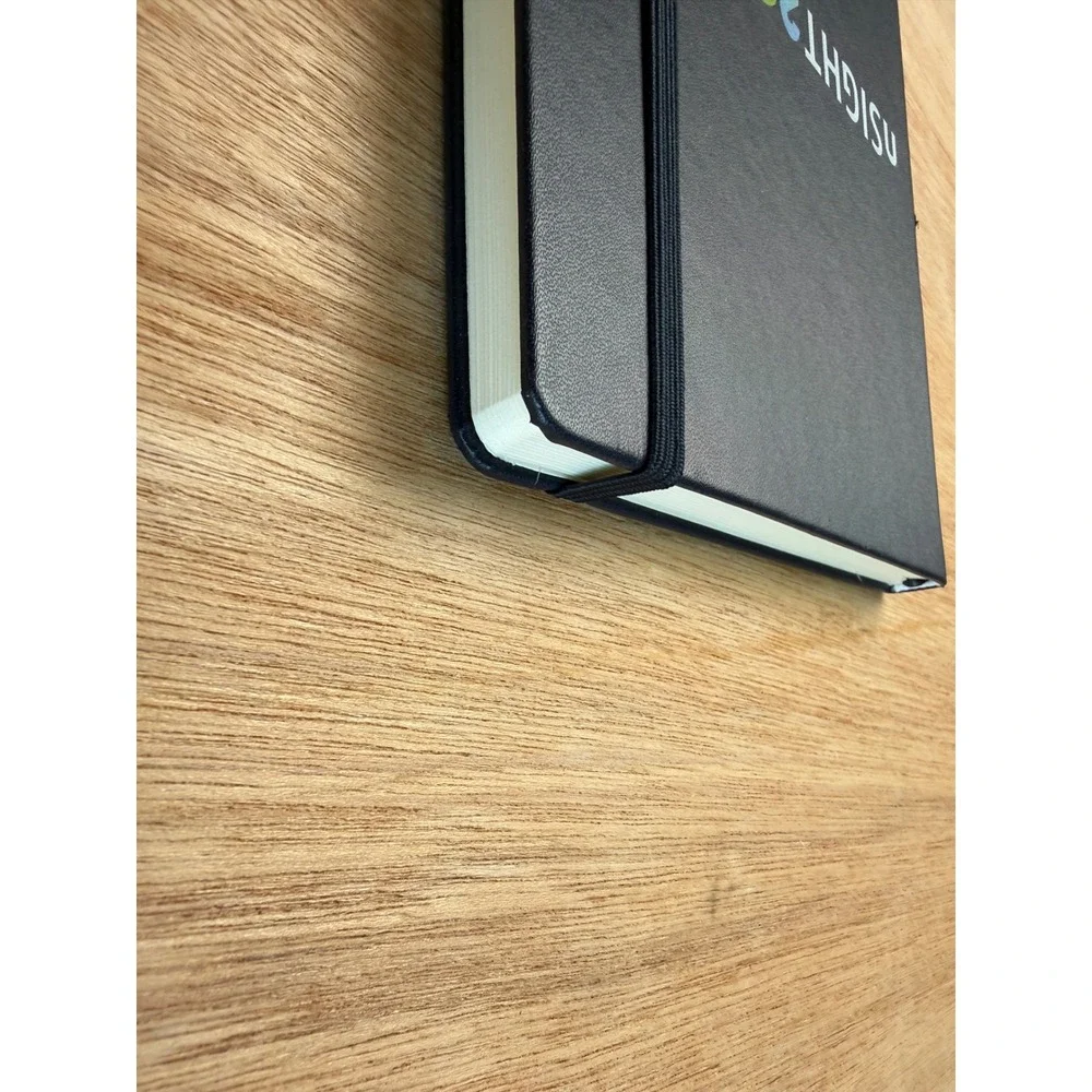 SPECTOR & CO. nSIGHT 2019 Hardcover Lined Journal Notebook Black Medium